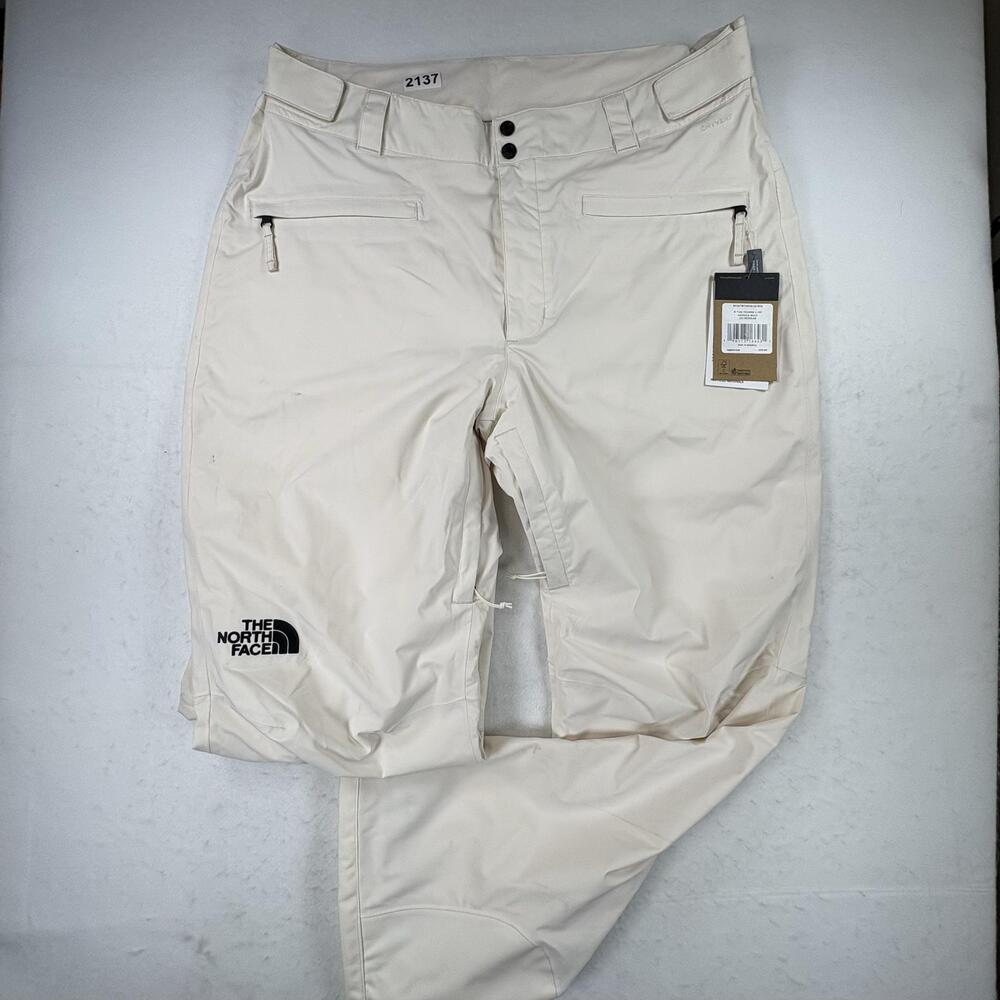 The North Face Snow Pants Womens 1X White Freedom DryVent Waterproof Ski Plus